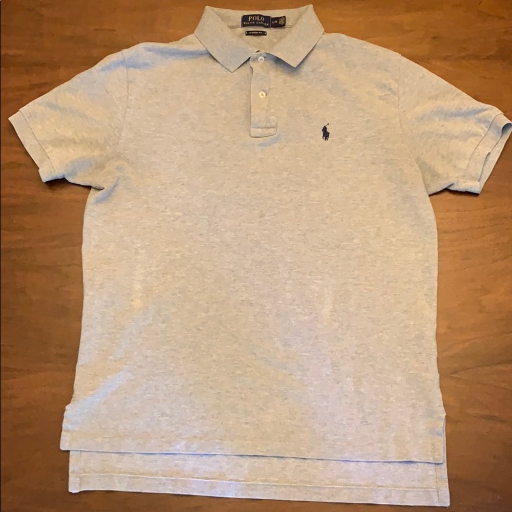 Polo Ralph Lauren Outlet Polo Shirt Grey S/S